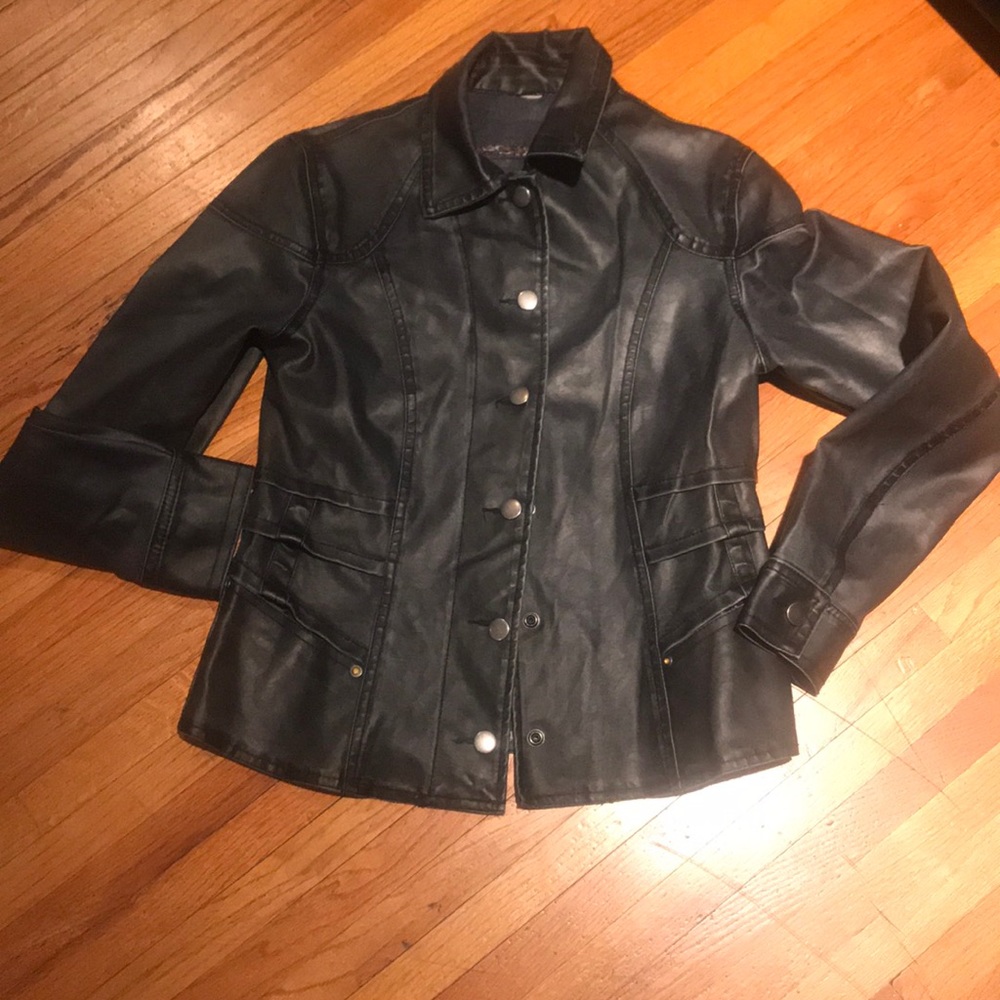 PLeather jacker